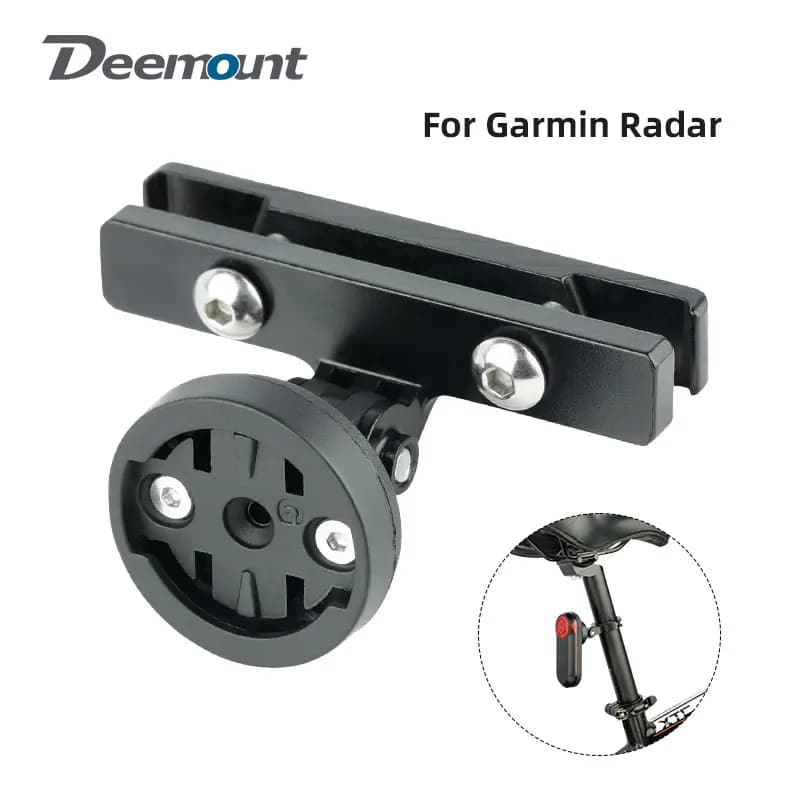 Bicycle Saddle Rear Light Bracket Support for LED Lamp for Garmin Varia Radar Retrovisor RTL510 515 500 Magene L508