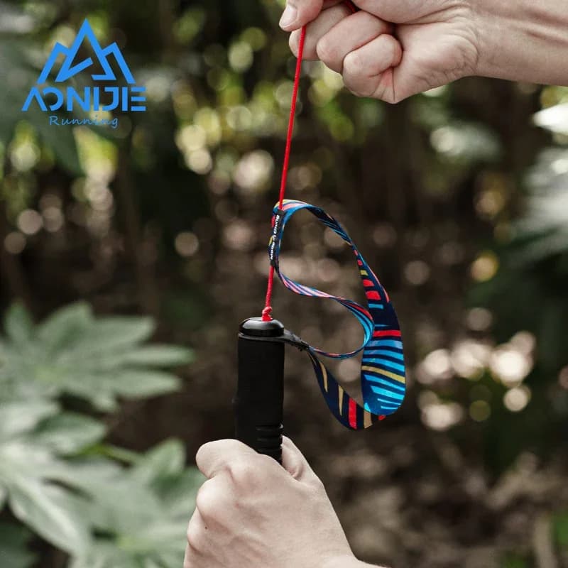 2 pieces AONIJIE E4204 105 110 115 120CM Light folding trekking poles Carbon fiber walking stick with fixed coulisse for hiking