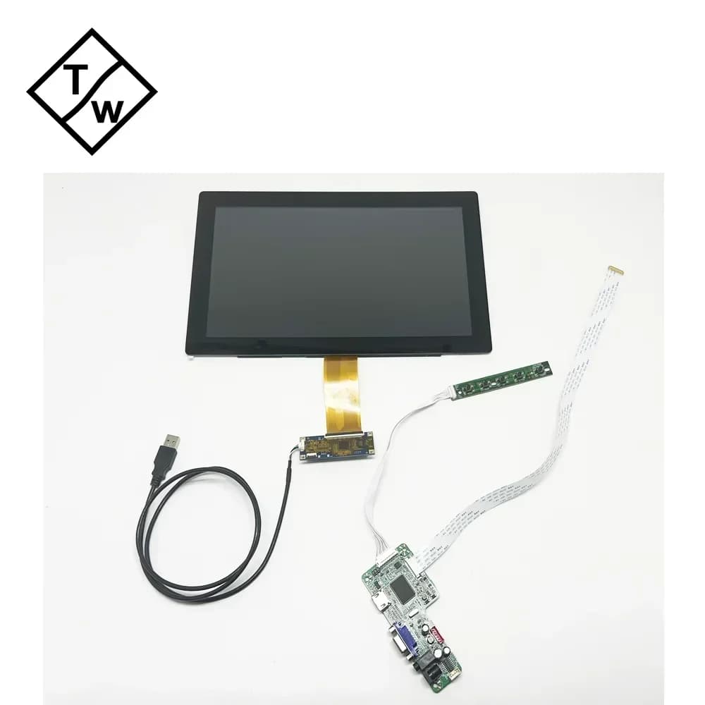 TOPWILLING Display touch screen Raspberry Pi Display touch capacitivo senza telaio da 12,5 "13,3".