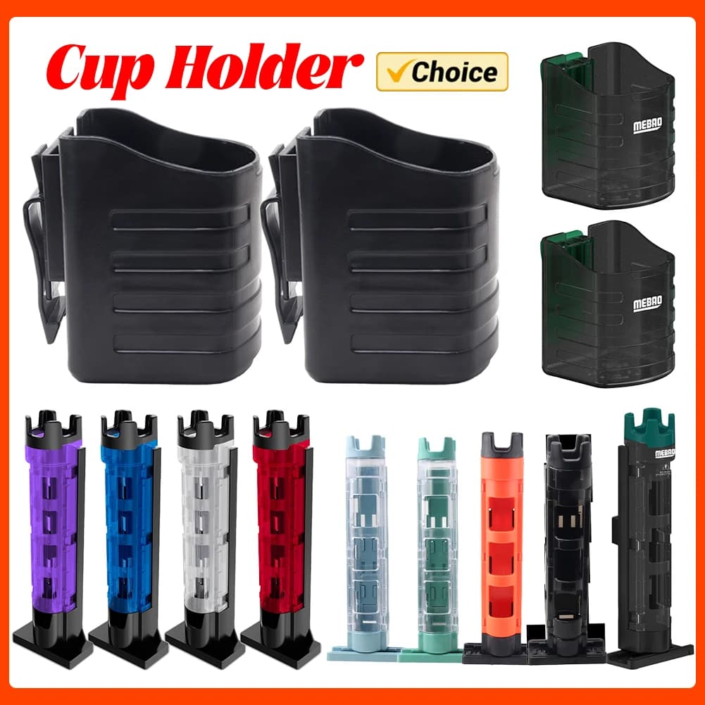1-4 pieces fishing box accessory for Meiho box cup holders inserted vertical bottle zattera cans for beverage container box side supports