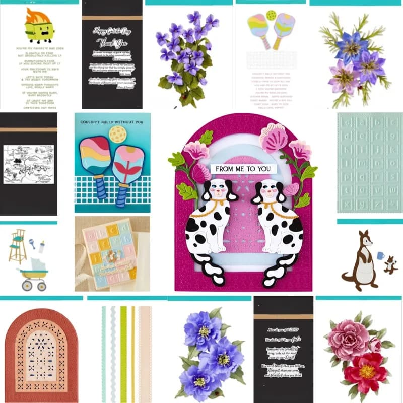 Metal Stencils and Stamps 'Dumpster Fire' for Scrapbooking, Decoration Diaries, Stencil for Embossing, Fai-da-Te Template for Artisan Wishes 2026