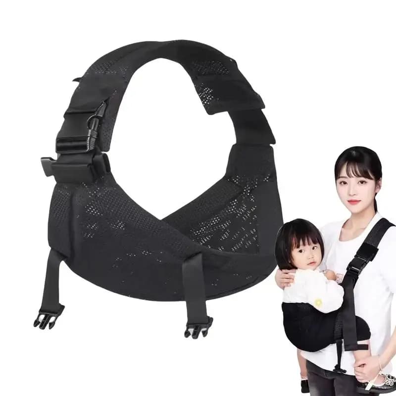 Avvolge il marsupio traspirante per bambini, leggero, confortevole, design regolabile, attrezzatura da viaggio per passeggiate all'aperto