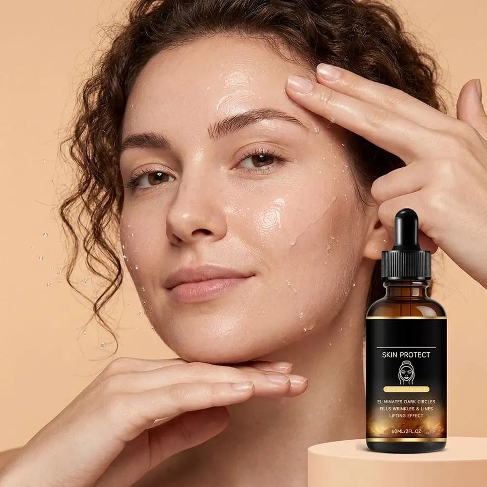 Siero Lifting 60ML 1/2/3pz, Siero Viso al Collagene Profondo, Idratante e Rassodante, Effetto Pelle di Vetro, Cura della Pelle Coreana