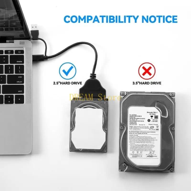 Versione USB rapida Satas Tre cavo per due_point_five HDD OPERATE ESTERNO OPERATE CHE SCAMINT ASSABILE DATI CONSERSIONE MIGLIORE