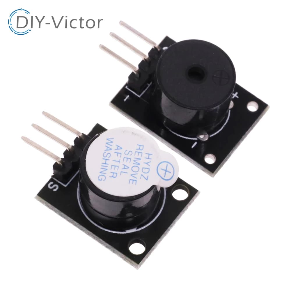 Sensore Buzzer Passivo KY-006 per Arduino Smart Car, Modulo Allarme Buzzer Attivo a Transistor 9012, Sensore Beep KY-012