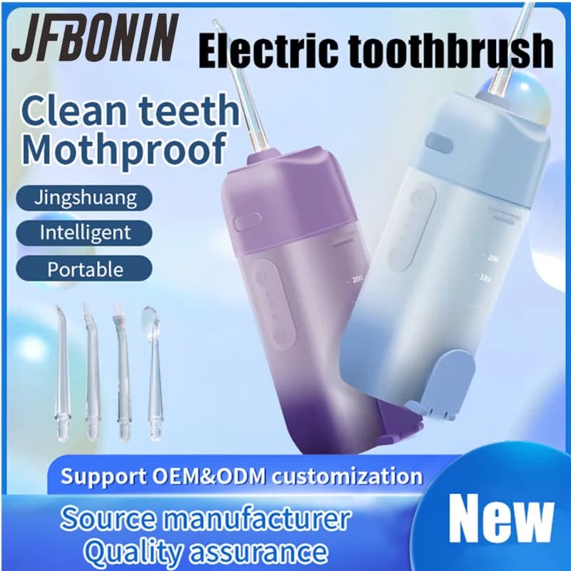 Electric Brush Telescopic Water Flosser Portable Electric Toothbrush Cleaning and oral cleaning for domestic use