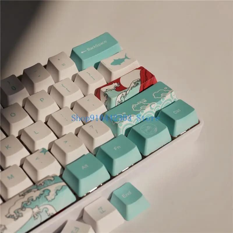 652F SpaceBar Keycap PBT Parte ricambio per barra spaziatrice cinque lati per tastiera