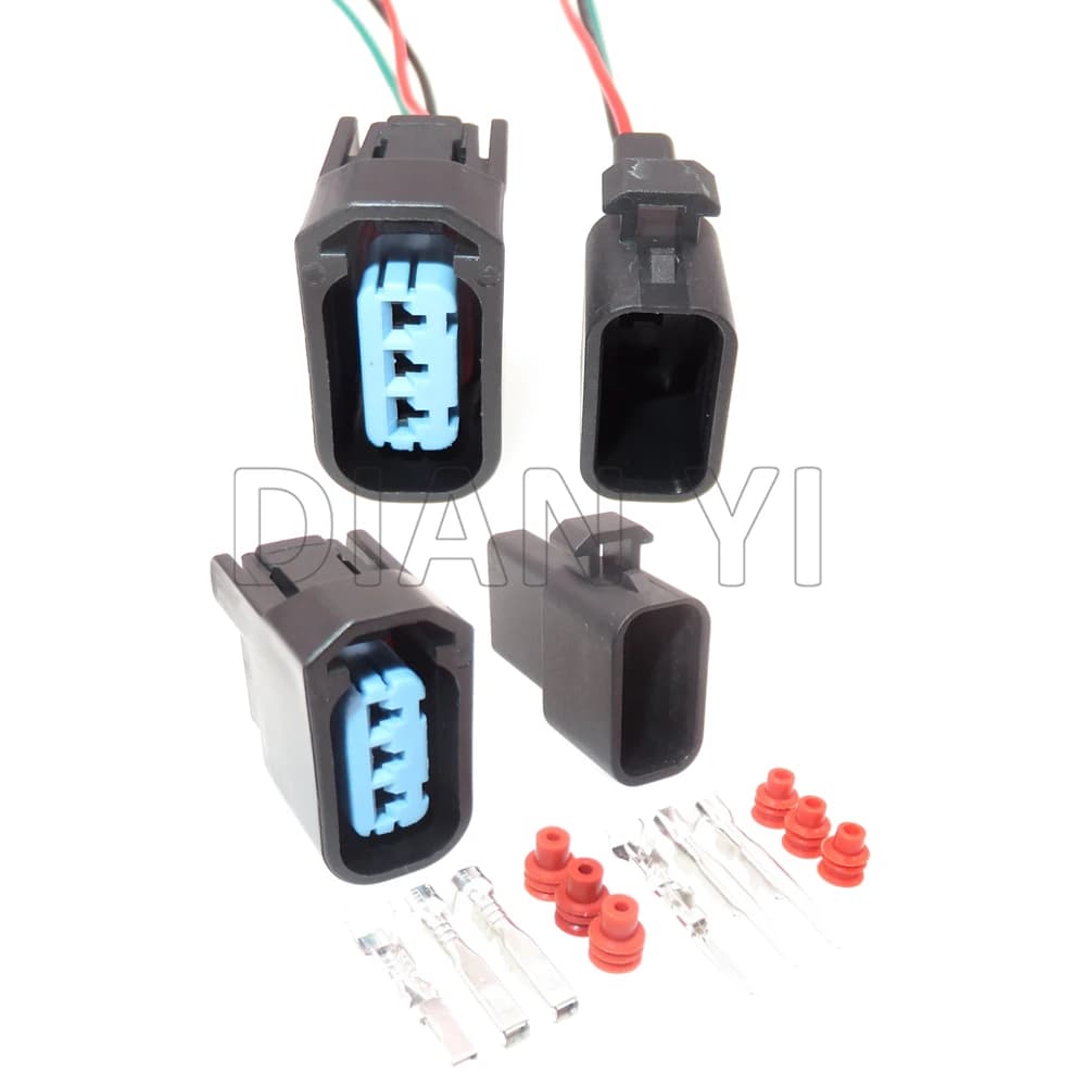 1 Set 3 vie Starter bobine di accensione automatica spina impermeabile per Honda Accord CRV 6189-0728 connettore di aggancio maschio femmina per Auto