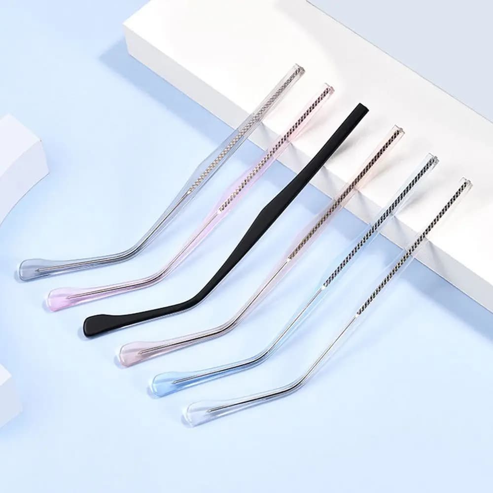 1 paio di occhiali da sole con braccio in plastica di ricambio per tempio occhiali da sole occhiali da sole in metallo tinta unita accessori per gambe aste