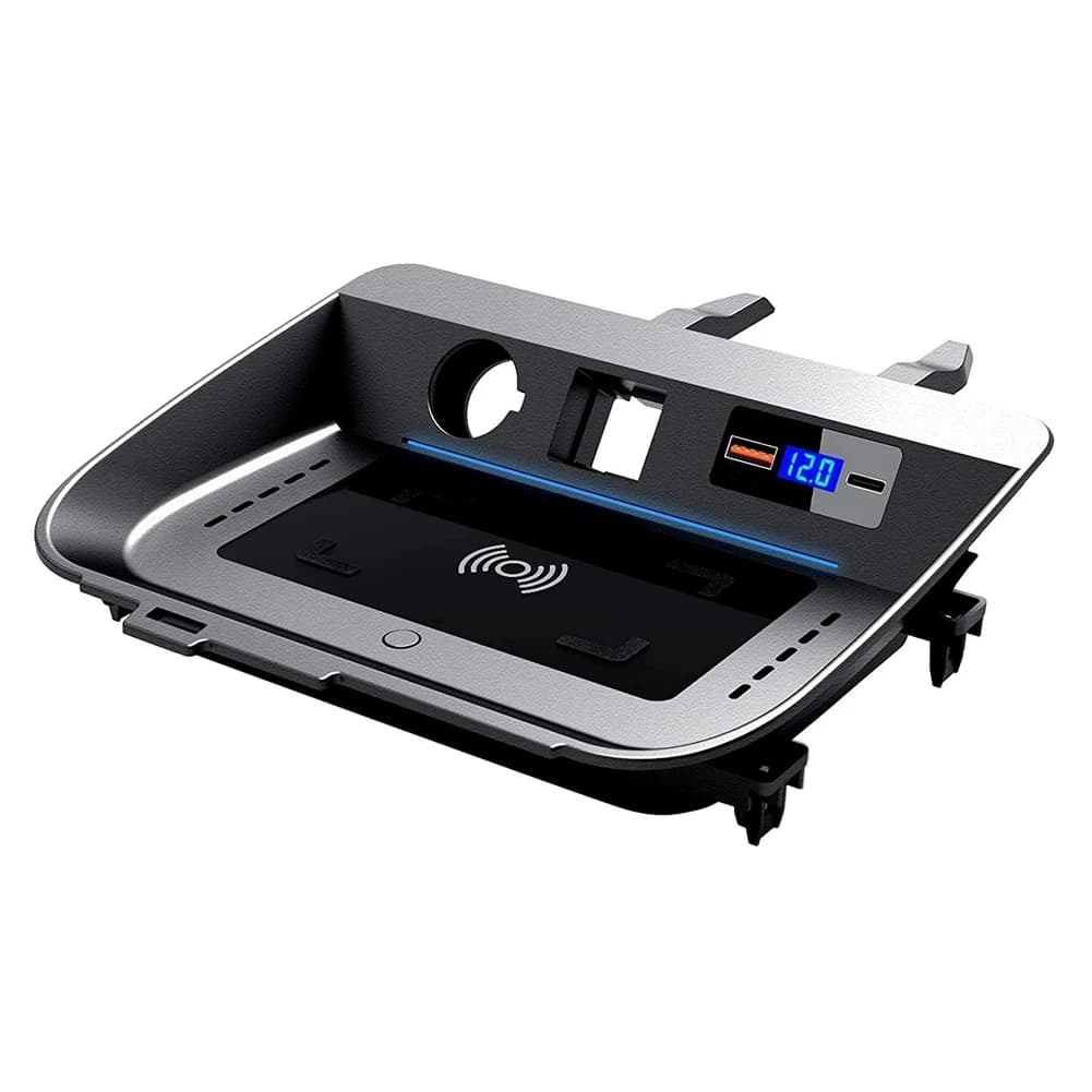 Precise Auto For Qi Charger Wireless Charging Fast Phone Pad Support For Toyota Rav4 2020 2021 Edit Auto Interior