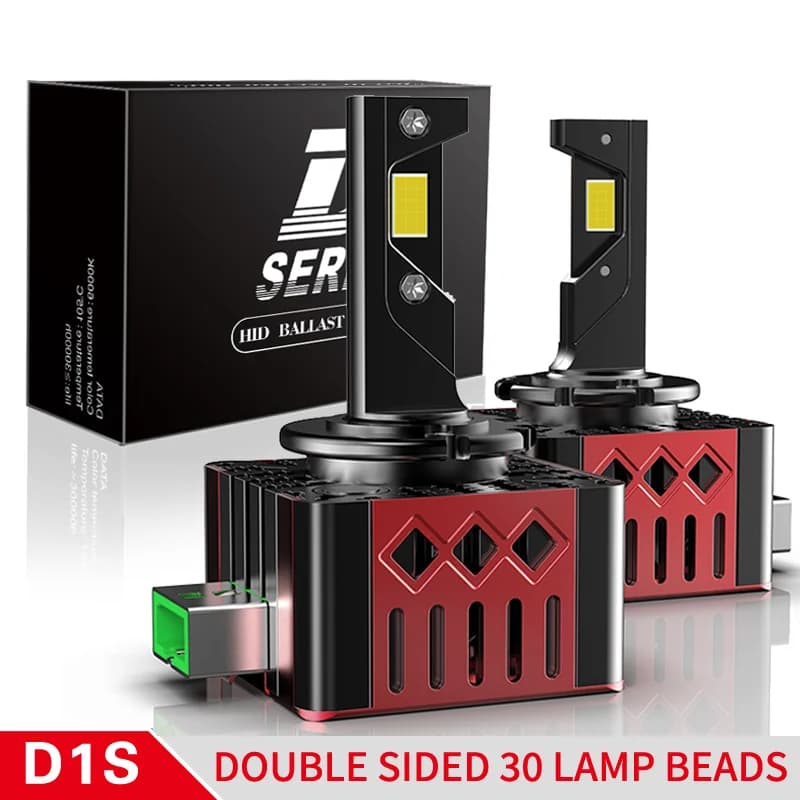 Serie D Lampadine per fari a LED per auto D1S D3S D2S D4S D5S 160W Canbus HID 12V 24V Turbo Auto Lampada Plug & Play 1:1 Sostituisci le luci allo xeno