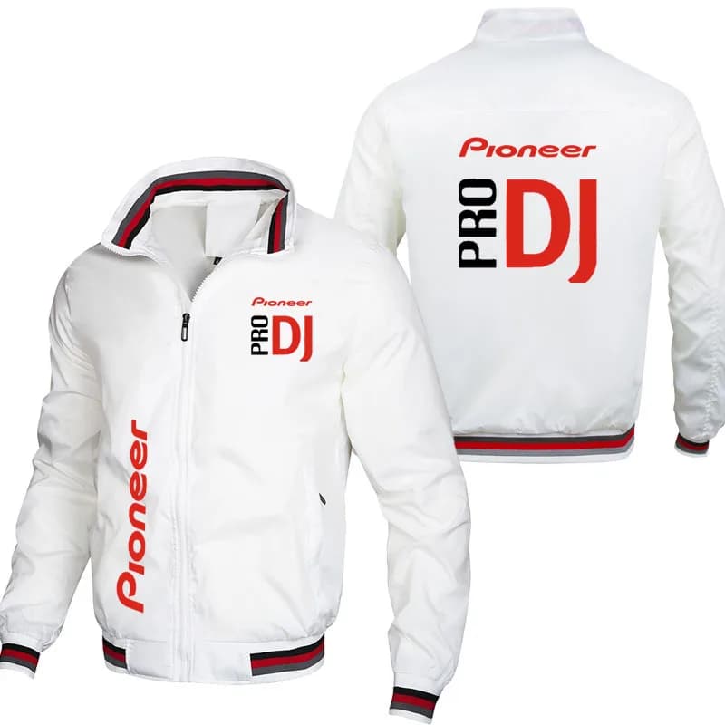 Autumn/winter new season men's multi-color stand-up cardigan bar DJ clothing long sleeve sweatshirt fashion zipper jacket top