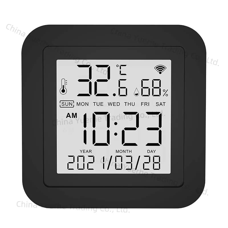 Termometro elettronico wifi display digitale intelligente telecomando a infrarossi IR Sensore termometro wireless 2 in 1