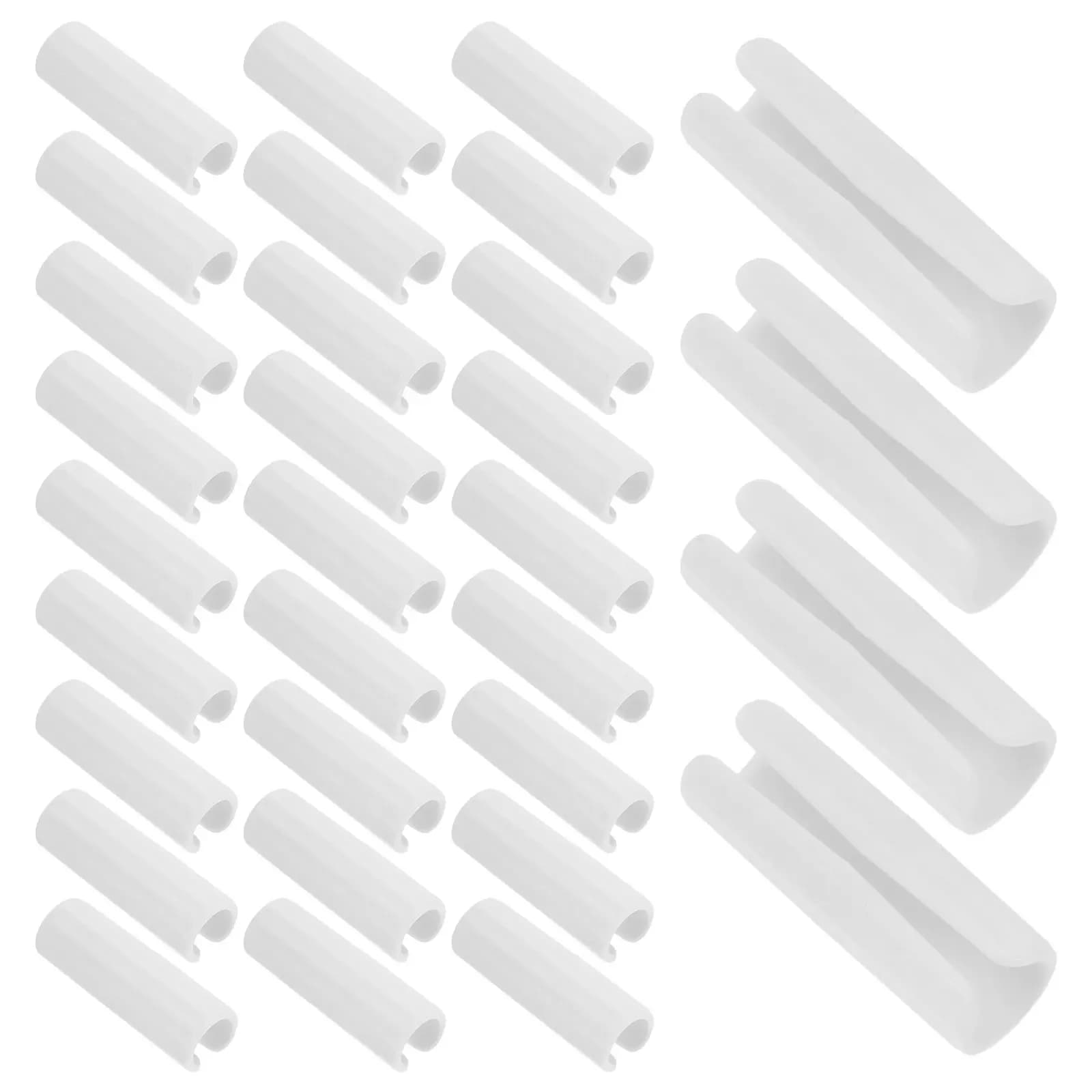 50 Pezzi Clip Fissacopripiumino Antiscivolo Resistenti, Fermacopripiumino Angolari per Materasso con Bordo Rialzato, Fissaggi per Biancheria da Letto Casa e Hotel