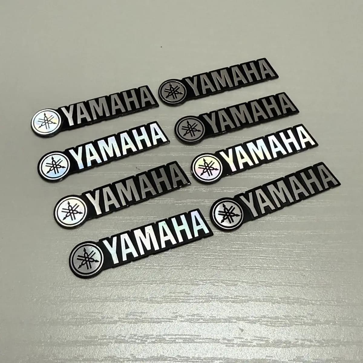 Adesivi 3D Stereoscopici per Moto, Logo in Resina Epossidica, Adesivi Audio per Serbatoio Yamaha MT09 R1 R3 R6