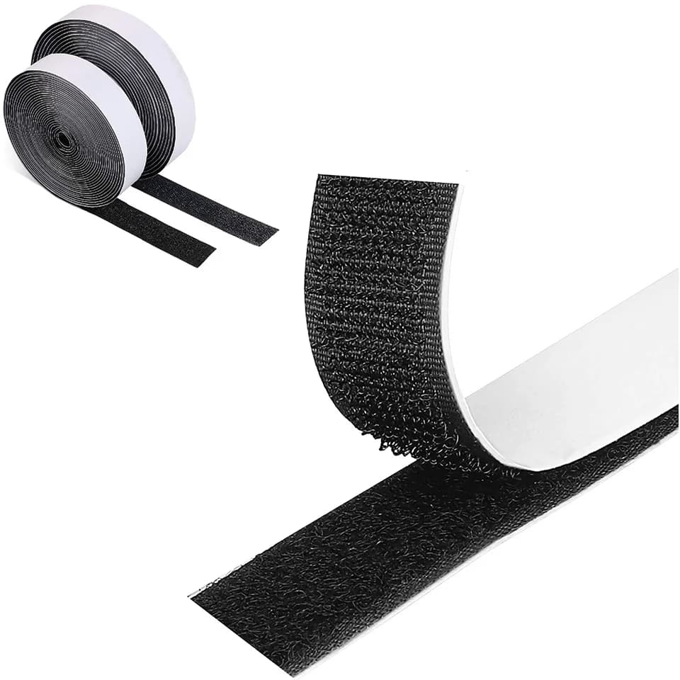 Nastro a strappo resistente 1-10 metri - Strisce autoadesive forti per fai da te, auto, casa, lavabili e riutilizzabili, nastro magico 20-50 mm