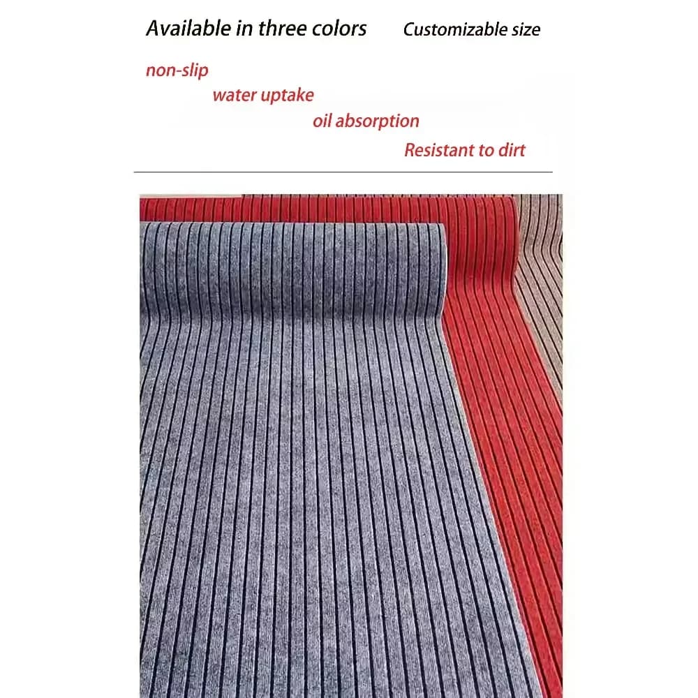 Washable Anti Slip Kitchen Mat, Fully Covered, Kitchen, Hallway, Runway, Entrance, Bathroom