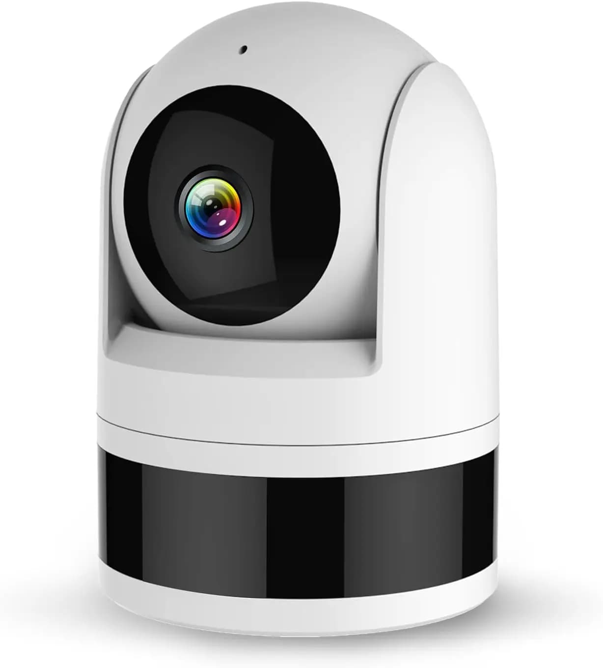 Telecamera IP WiFi 2K 3MP 360° ° Telecamera di Sicurezza Indoor Pan Tilt 2.4G, Visione Notturna, Tracciamento Automatico, Rilevamento Umano AI, Monitoraggio Intelligente