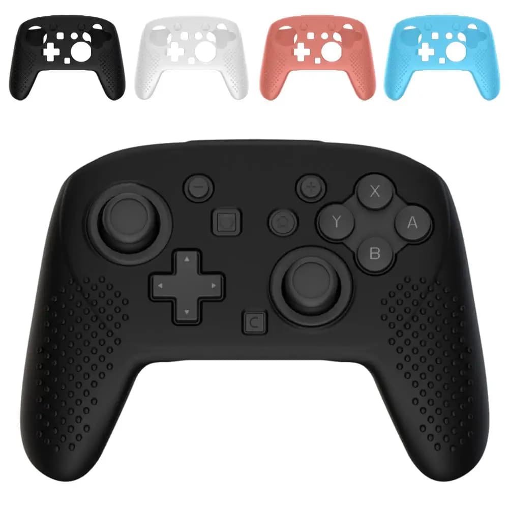 Per Switch 2 Pro Custodia protettiva in silicone morbido Controller Gamepad Copertura della pelle Joystick Grips Caps per Switch 2 Pro Accessori
