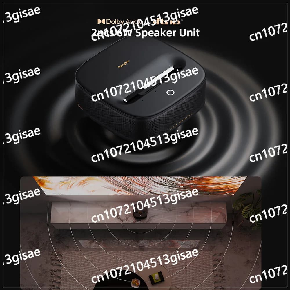 Proiettore Dangbei U1 UST, mini home theater intelligente per esterni portatile 1080P nativo FHD automatico ad alto lume