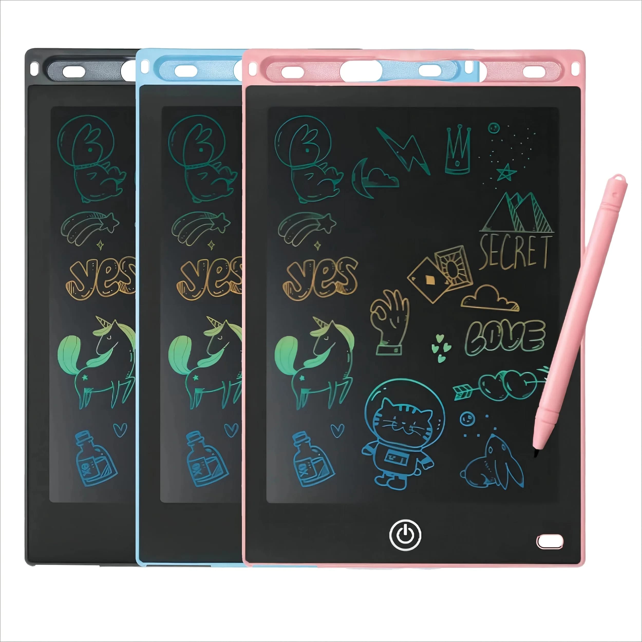 Tavoletta LCD da 8,5" - Tavoletta educativa per disegno e doodle, regalo perfetto per adolescenti su compleanni, Halloween, Natale