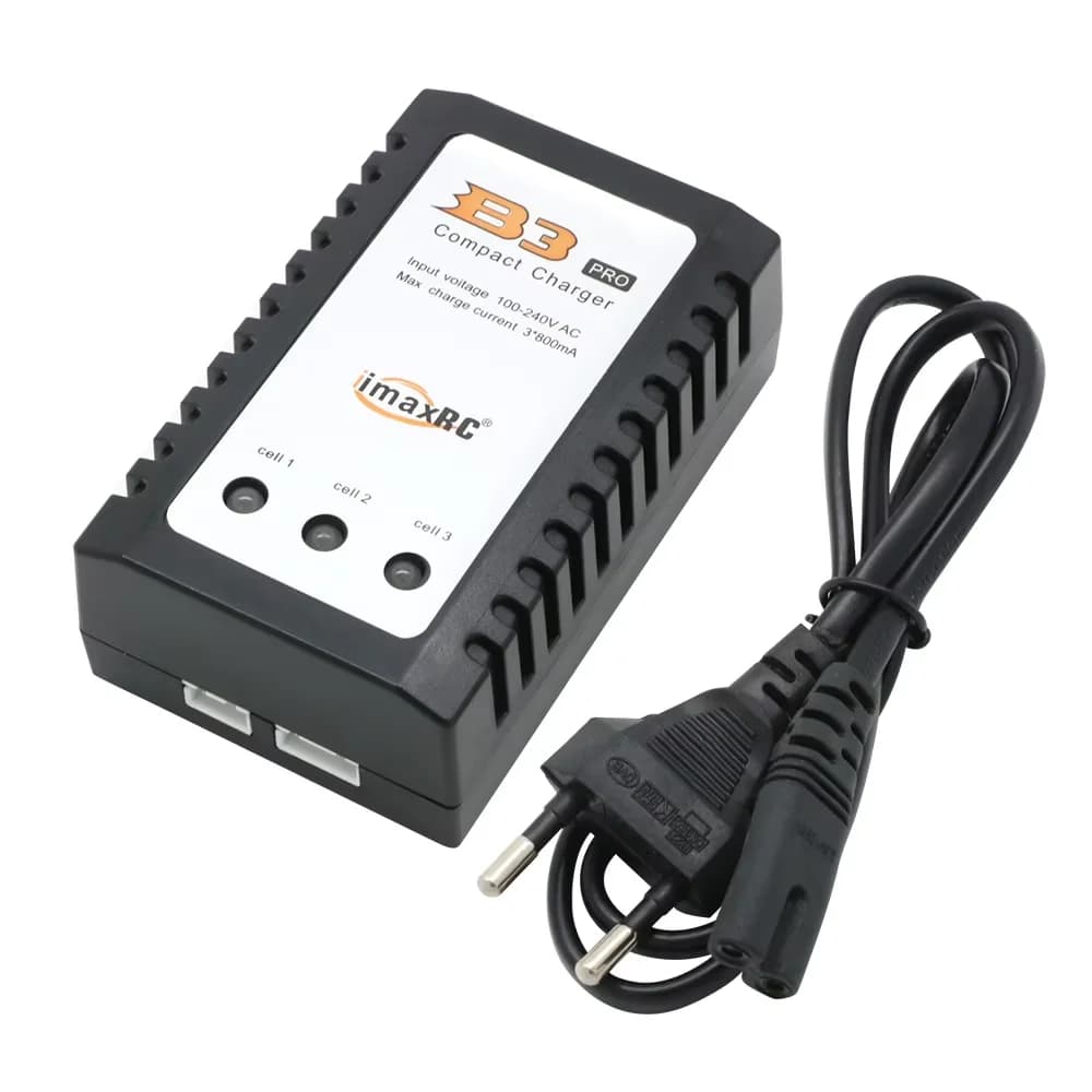 Caricabatterie B3, caricabatterie bilanciato, batteria drone, batteria al litio 2s3s, 7,4 V 11,1 V, quadricottero, drone, auto, modello barca