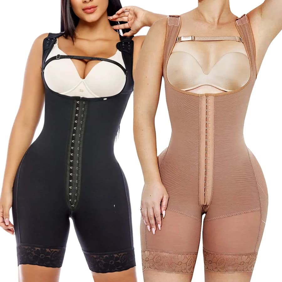 Colombian Girdles Fajas Shapewear Sculpting Body Corsets High Compression Shapers Postpartum Abdomen Reducing Slimming Sheath