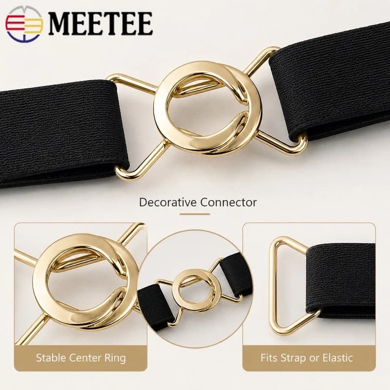 10Pcs 20-40mm Metal Coat Buckles Zinc Alloy Decorative Clasp Hook Button for Garment Dress Bags Belt Craft Hardware Accessory