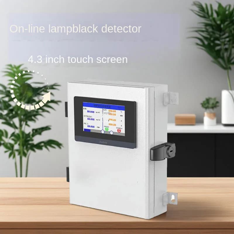 Sistema di monitoraggio online della concentrazione di fumo in cucine di hotel e ristoranti, rilevatore di particolato di idrocarburi non-metanici RS485