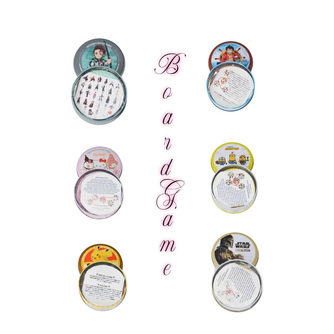 Gioco da Tavolo Classico, Gioco di Carte Portatile in Scatola di Latta, Giocattolo Educativo per l'Apprendimento del Vocabolario per Bambini dai 6 Anni in Su, Ottimo per Riunioni Familiari, Intrattenimento per Feste, Regali di Natale e Regali per il Gioco