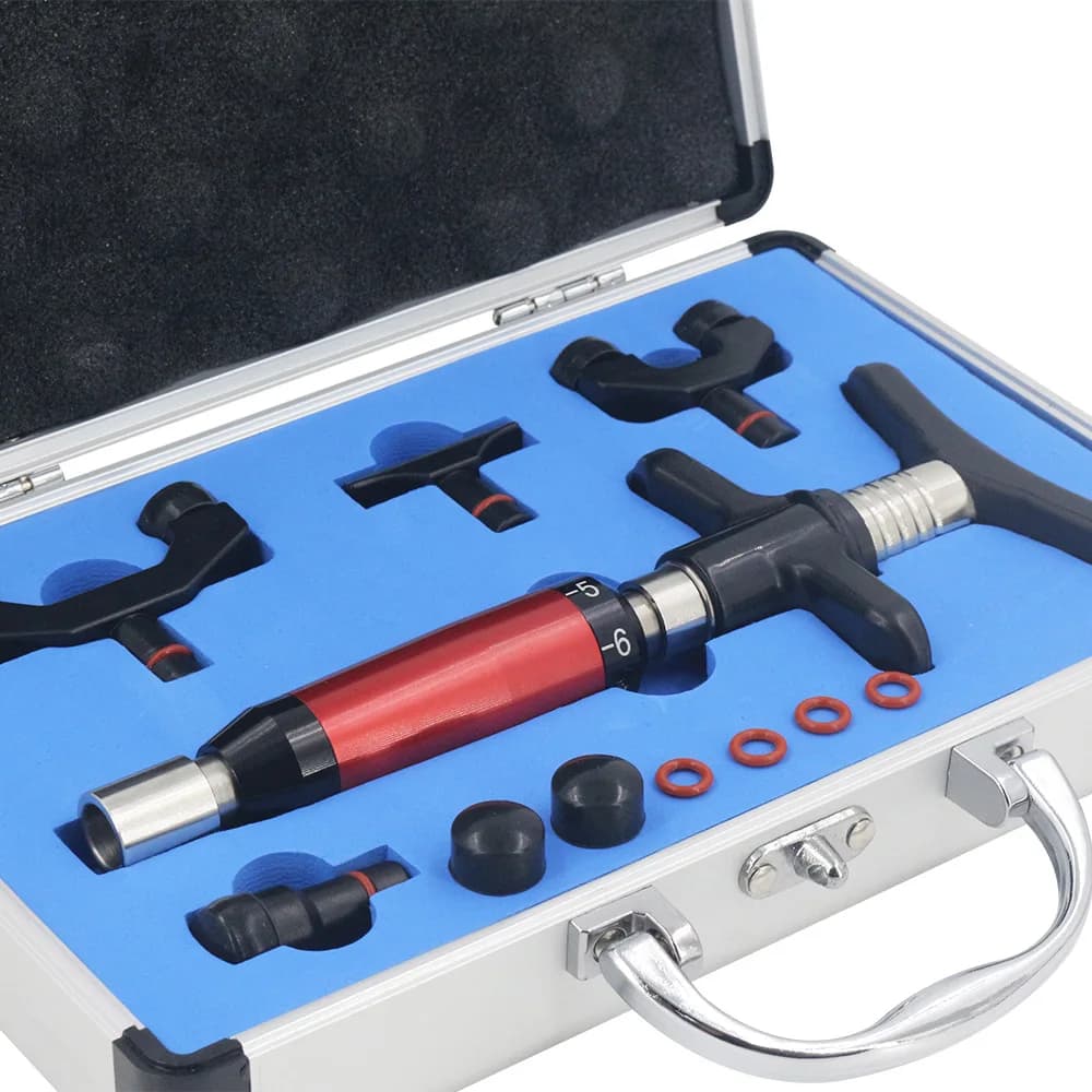 Chiropractic Adjustment Tool Manual Gun Set Spinal Correction Therapy Adjusting Vertebration Tool Body Relaxation Massager 300N
