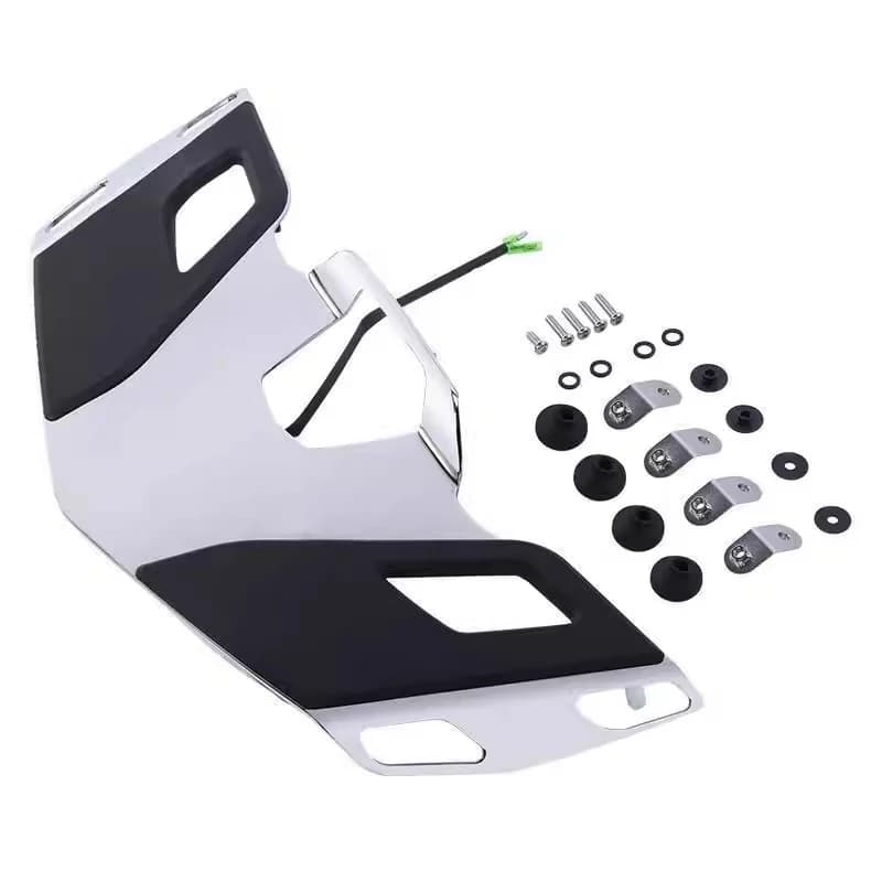 Nuovo portapacchi per moto per Honda Gold Wing GL1800 18-19-20 Versione da crociera modificata Portapacchi posteriore Luce freno alta