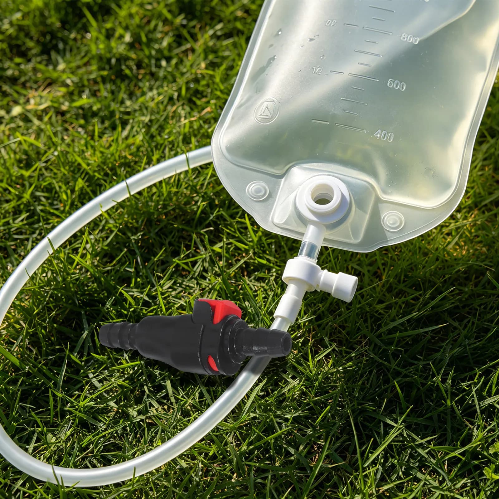 2Pcs Hydration Bladder Hose Connector Leakproof Quick Connect Fitting for Hydration Pack Bladder Outdoor Sports Accessories