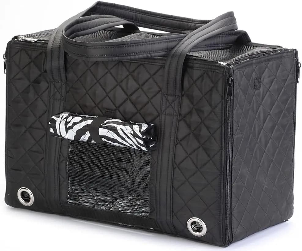 Borsa da trasporto per animali domestici Park Tote, media, nera