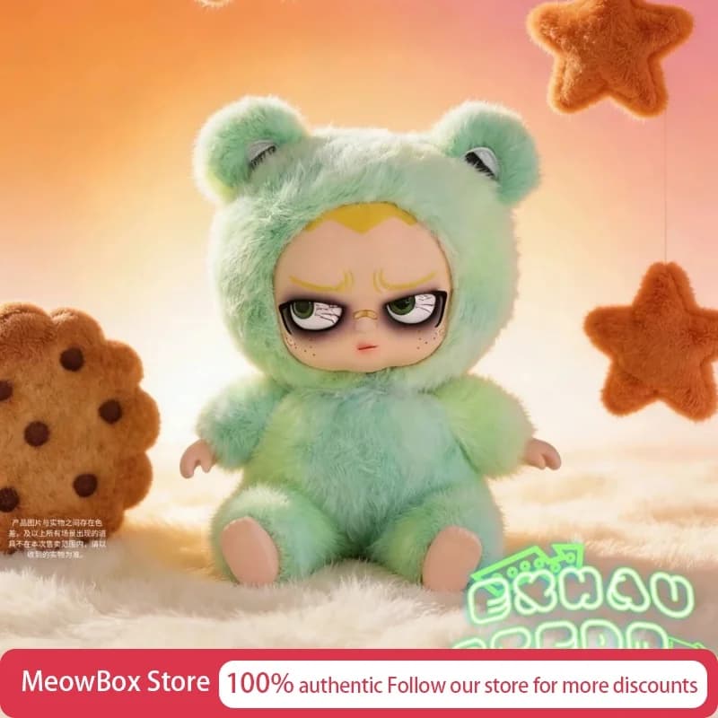 Authentic Grouchito Night Owl Alert Series Blind Box Plush Doll Trendy Collectible Figure Mystery Boxes Hippers Girls Toys Gift