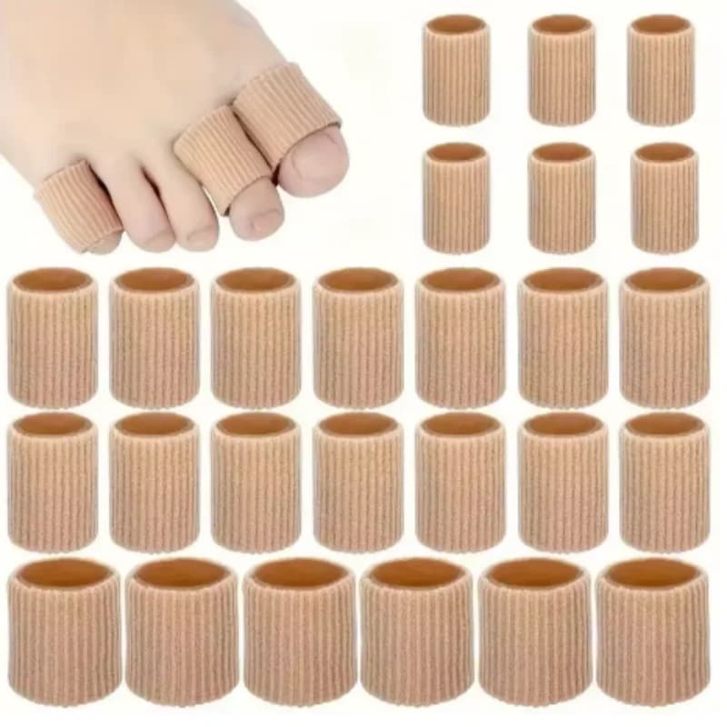 1/3/7 Pezzi Mix M/L Fascia in Fibra Gel per Dita dei Piedi, Protezione per Calli, Anti-Abrasione, Sollievo dal Dolore, Separatore per Dita, Protezione per Dita