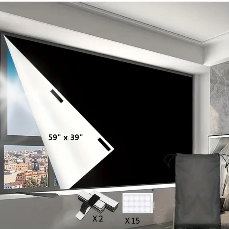 Tenda oscurante per appartamenti in affitto — installazione senza foratura, blocca il sole e protegge dai raggi UV, ideale per dormitori