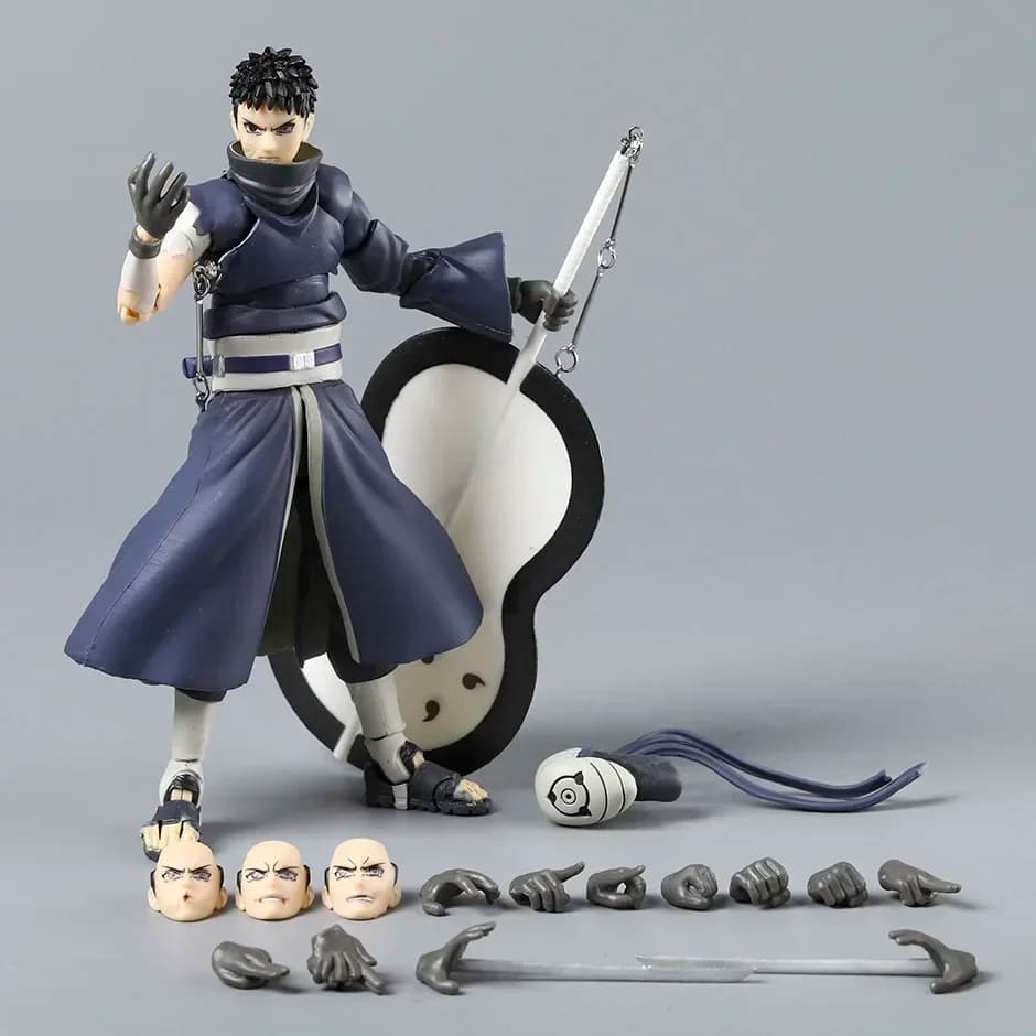 Obito (Tobi) Uchiha SHF Action Toy Figure Collezione Ornamento Figurina anime