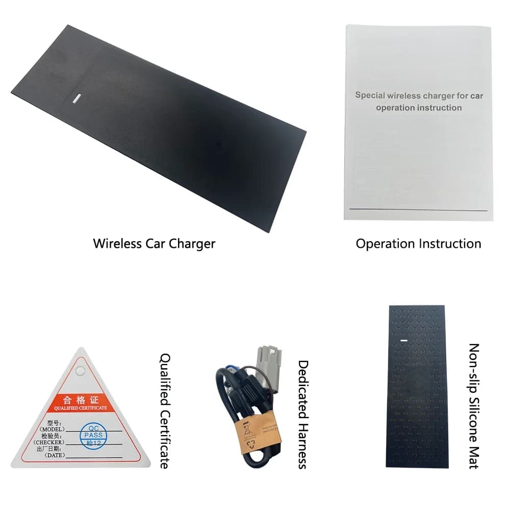 Per Jaguar XEL 2020 2021 2022 2023 2024 Caricatore Wireless Auto Pad di Ricarica Veloce Supporto di Carica Del Telefono Mobile Auto Sistema Intelligente