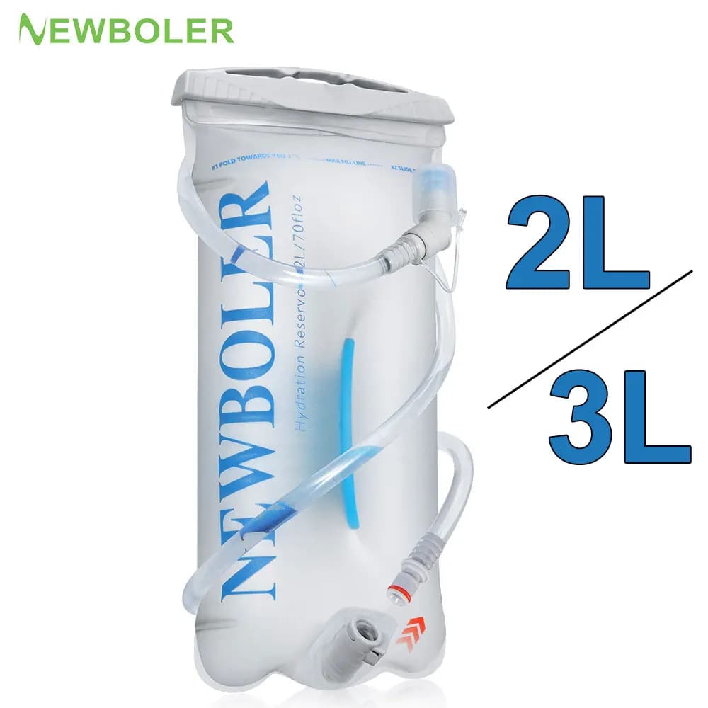 NEWBOLER Bag for hydration of water tank without BPA - vest backpack for 2 liters 3 liters racing hydration