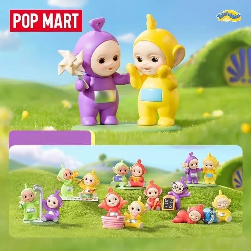POP MART Teletubbies Serie Companion Scatola cieca Guess Bag Scatola misteriosa Giocattoli Bambola Cute Anime Figure Ornamenti Regalo