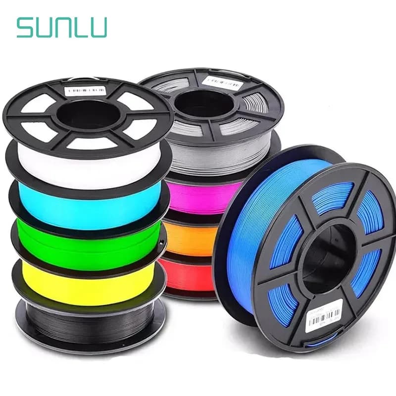 SUNLU PLA 1.75MM PLAPLUS 1KG Organized 3D Printer Filament Without Nodes Non-toxic Biodegradable Vacuum Packing