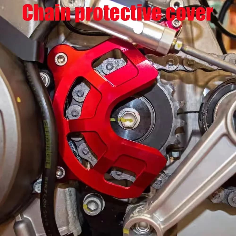 Pignone Copertura Catena di Protezione Per Aprilia RS660 2020 2021 2022 2023 RS 660 Moto Copertura di Protezione Del Sensore