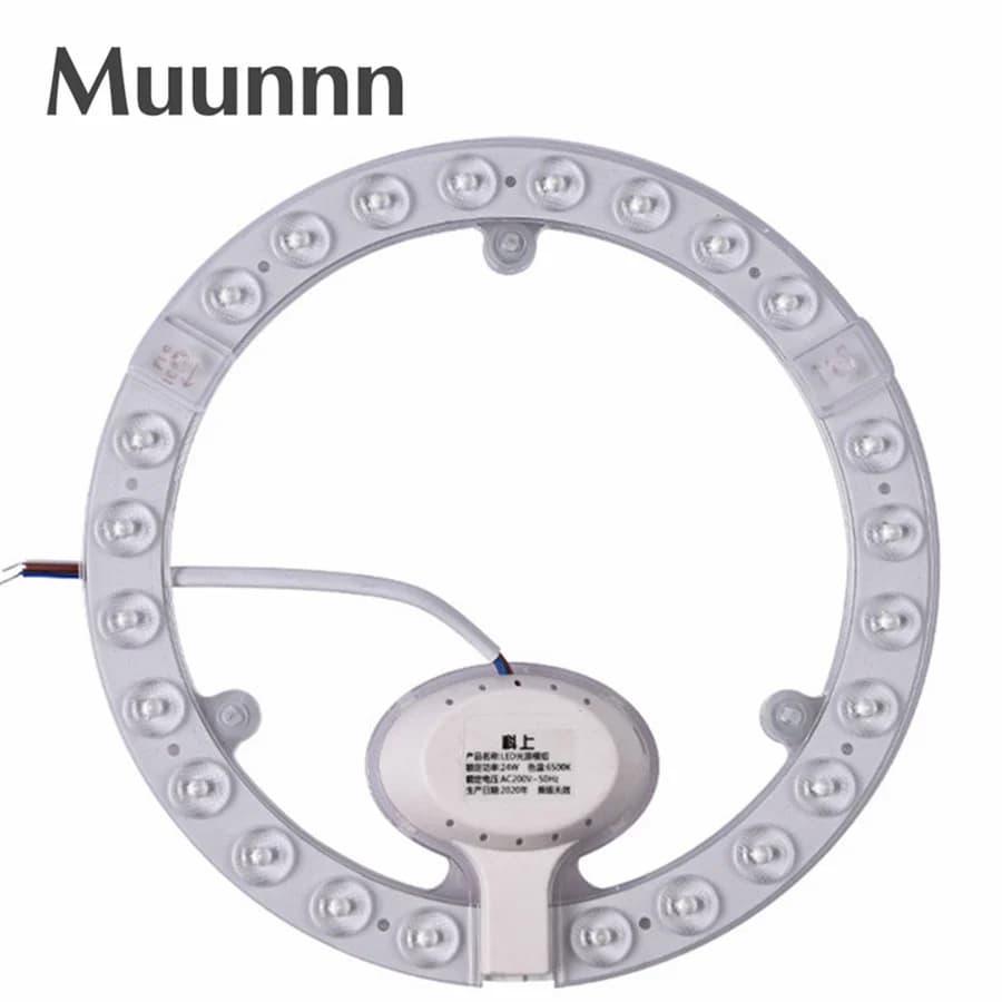 AC220V-240V LED ring circle 72W 36W 24W 18W 12W White Cold LED Round Ceiling Panel Round Lamp Panel Blue