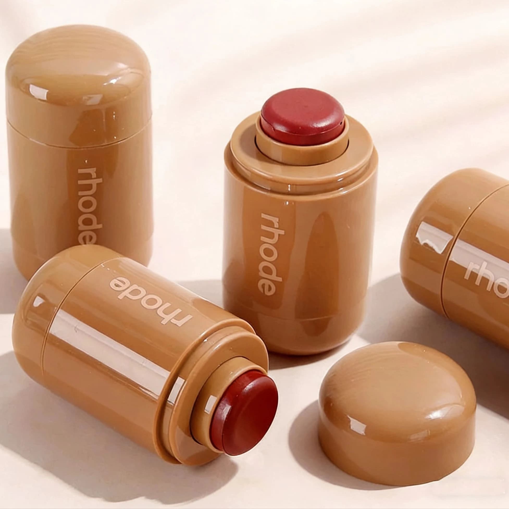 Blush in Cheek Cream, Lipstick Stick, Lucidalabbra, Cover for iPhone 16 17 Pro Max, Piggy Sprinkle Sun Soak Tan Line Lip