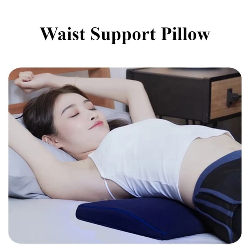 Cuscino di supporto per la testa della donna incinta Cuscino per la casa Dormire Ufficio Pisolino Ernia del disco lombare Prevenire il cuscino Accessori per la biancheria da letto