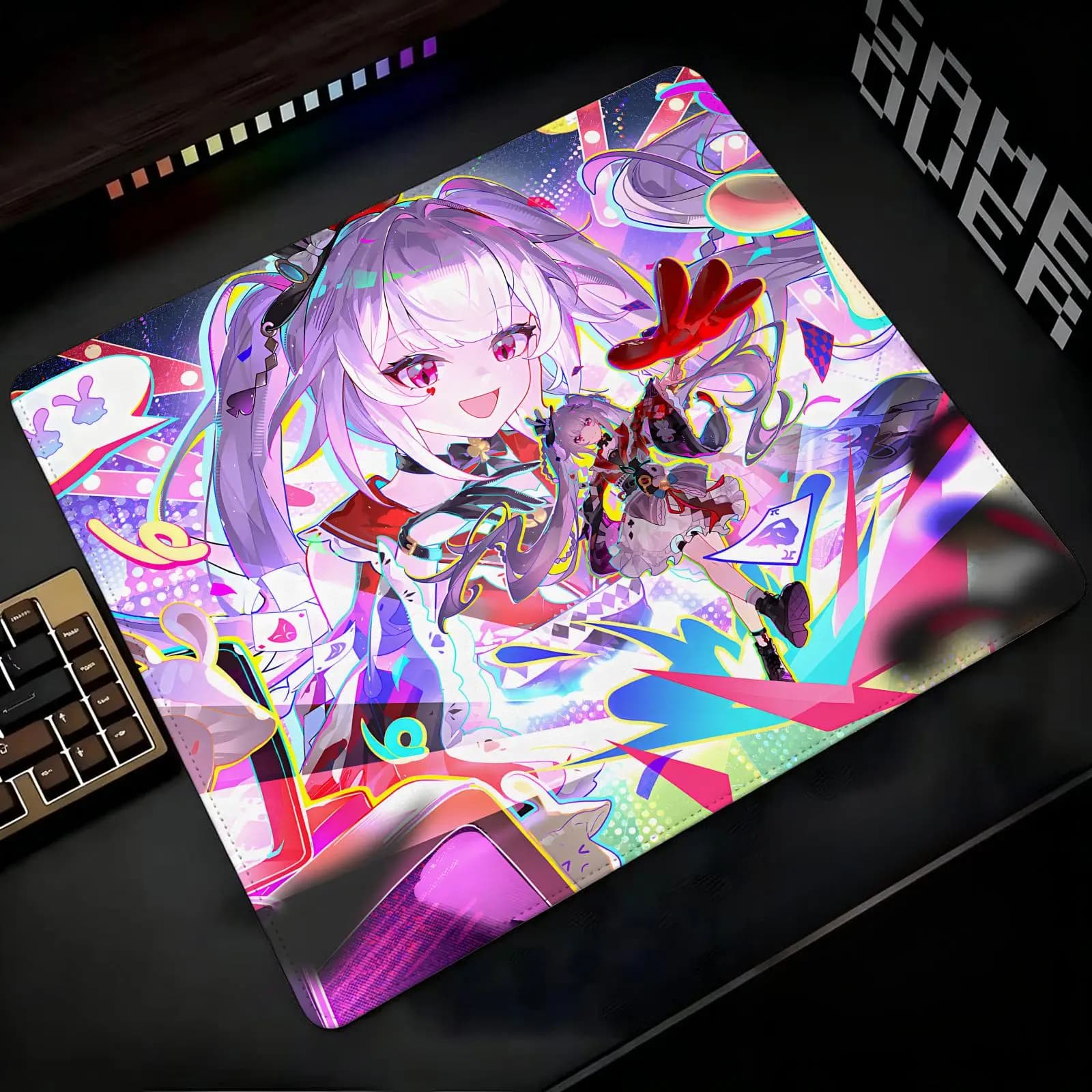 Mouse Pad Regular gaming mouse pad Office mouse pad Laptop desk mat Stitched edge S/M/L size mouse pad Honkai Star Rail Sparxie