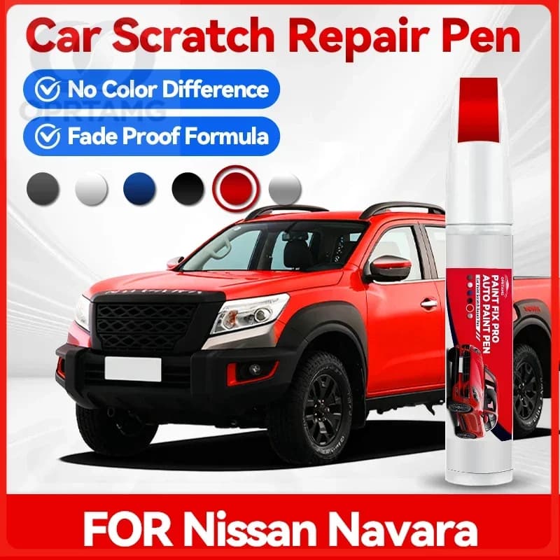 OPRTAMG Hot Purpose Vehicle For Nissan Navara Car Paint Repair Pen Touch Up Scratch Remover DIY Auto Accessories Black B20 Green