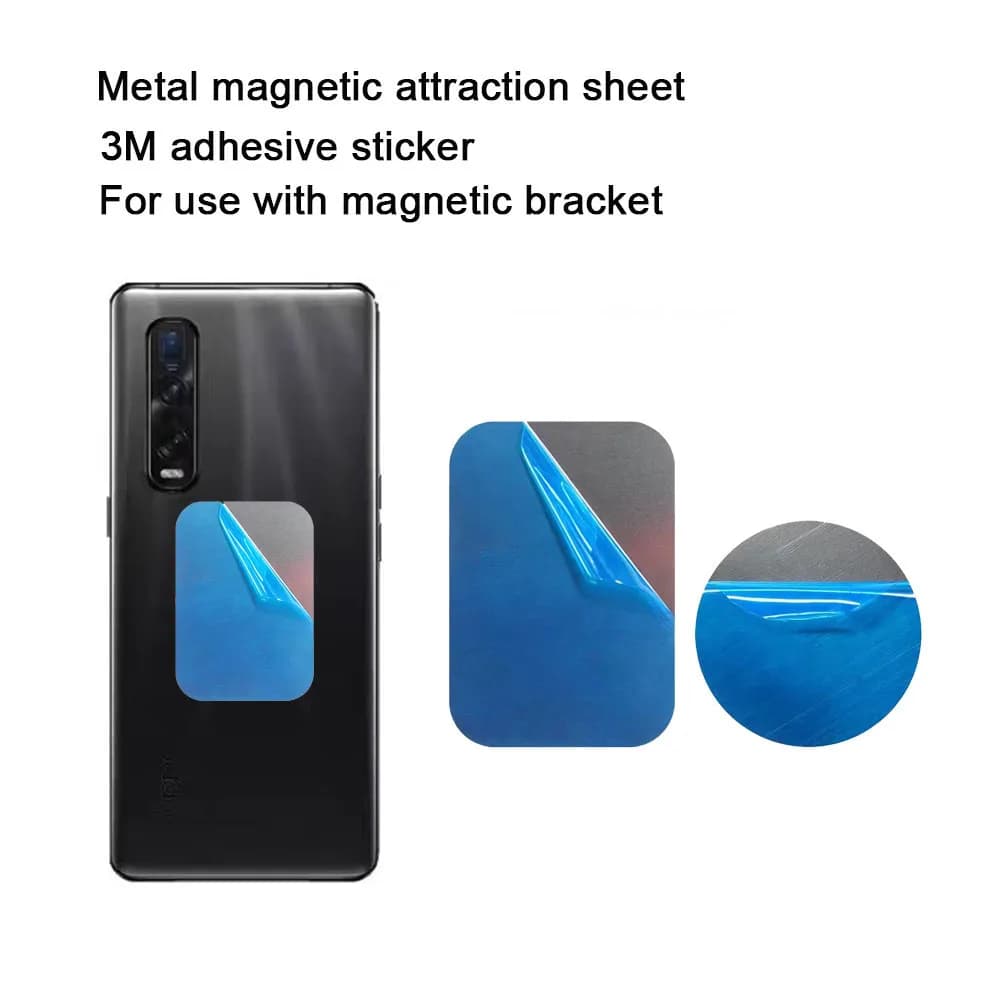 10 Pezzi Piastre Metalliche Magnetiche per Supporto Telefono Auto, Disco Adesivo Universale in Ferro per Montaggio Magnetico Smartphone