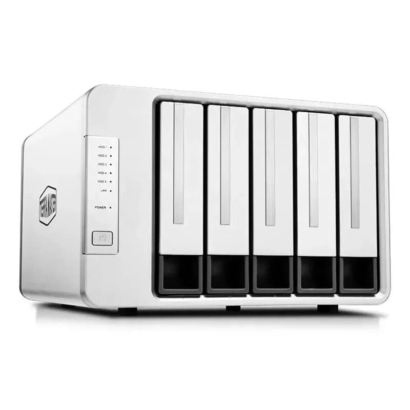 Nuovo server di archiviazione di rete a 5 dischi Array di dischi di backup dati NAS